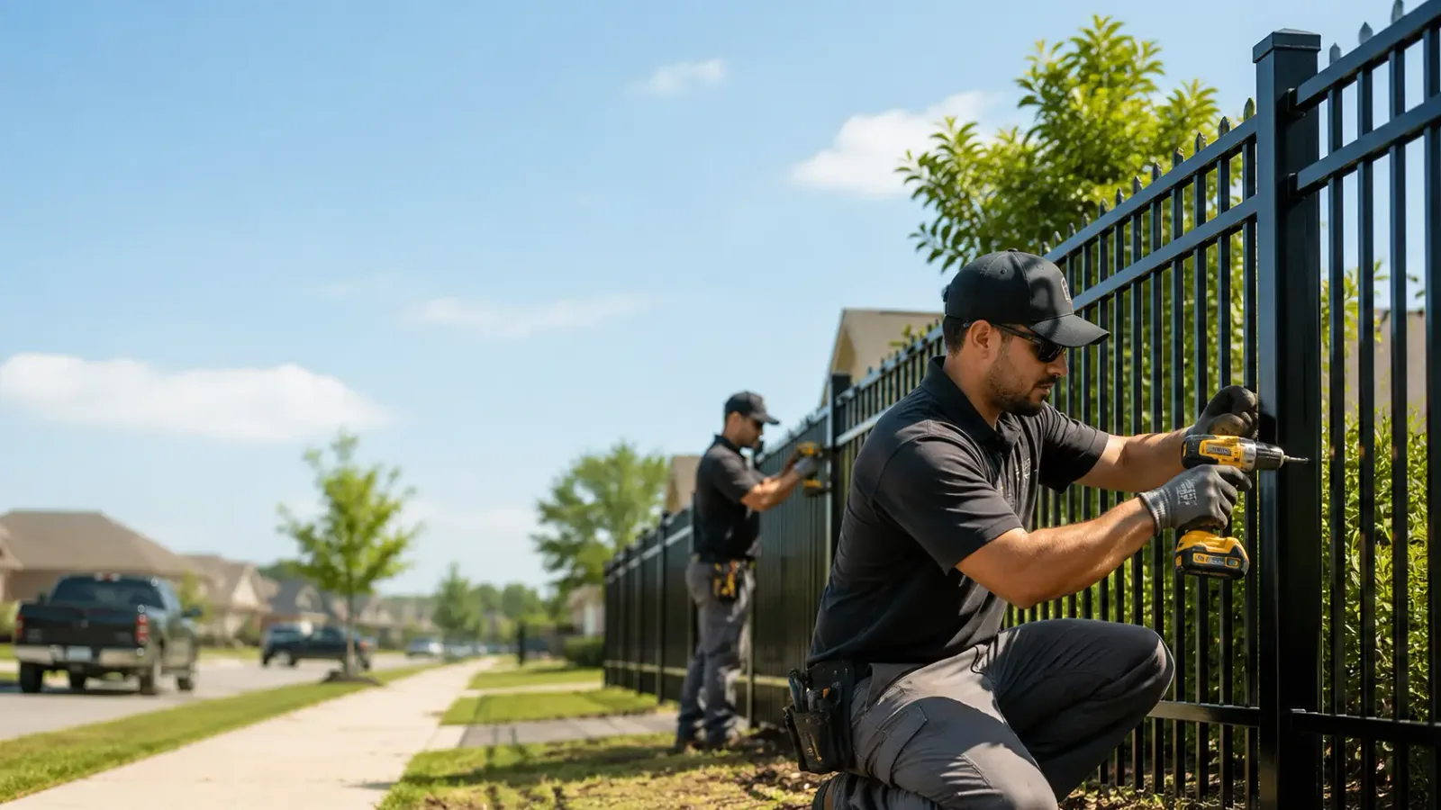 Metal Fence Installation in Chester, WV